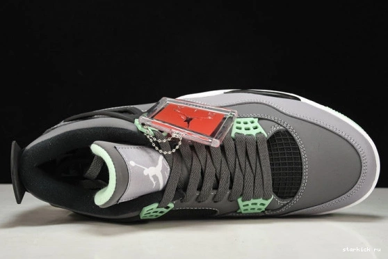Green 308497-033 4 Air Glow Jordan Retro 308497-033 0217
